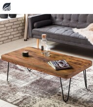 Couchtisch >BAGLI< in Akazie oder Sheesham /...