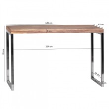 Konsolentisch >GUNA< in Akazie - 120x77x45 (BxHxT)