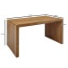 Schreibtisch >BOHA< in Akazie, Massivholz - 140x76x80cm (BxHxT)
