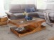 Couchtisch >BOHA< in Sheesham, Massivholz - 118x38x70cm (BxHxT)