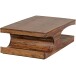 Couchtisch >BOHA< in Sheesham, Massivholz - 118x38x70cm (BxHxT)