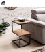 Beistelltisch >AKOLA< in Akazie oder Shesham Massivholz lieferbar - 45x60x30cm (BxHxT)