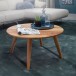 Couchtisch >BOHA< in Akazie, Massivholz - 40x75cm (HxD)