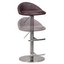 Barhocker >WL1.602< in Braun - 90x43cm (HxD)