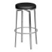 Barhocker >WL1.947< 360° drehbar, Farbe Schwarz - 76x42cm (HxD)