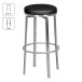 Barhocker >WL1.947< 360° drehbar, Farbe Schwarz - 76x42cm (HxD)