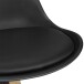Barhocker >LIMA< (2-teilig) in Schwarz - 45x113x45cm (BxHxT)