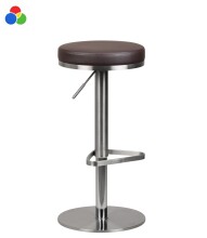 Barhocker >WL1.612< in Braun - 82x38cm (HxD)