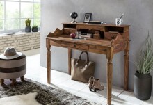 Sekretär >WL1.751< in Sheesham - 115x100x60 (BxHxT)