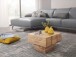 Couchtisch >WL1.756< in Akazie, Massivholz - 44x30x44cm (BxHxT)