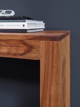 Konsolentisch >WL1.785< in Sheesham, Massivholz  - 115x75x40cm (BxHxT)