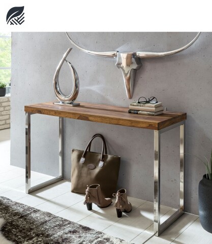 Konsolentisch >GUNA< in Sheesham - 120x76x45 (BxHxT)