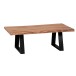 Couchtisch >GAYA< in Akazie, Massivholz - 115x40x60cm (BxHxT)