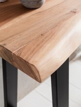 Konsolentisch >GAYA< in Akazie, Massivholz - 120x75x45cm (BxHxT)