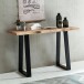 Konsolentisch >GAYA< in Akazie, Massivholz - 120x75x45cm (BxHxT)