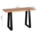 Konsolentisch >GAYA< in Akazie, Massivholz - 120x75x45cm (BxHxT)