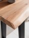 Konsolentisch >GAYA< in Akazie, Massivholz - 120x75x45cm (BxHxT)