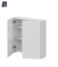 Hängeschrank >DESTAL< 2 Türen, 2...