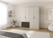 Drehtürenschrank >Koda< in champagner / Atlantic Oak dunkel - 181x210x54 (BxHxT)