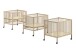 Beistellbett >Dino< in natur lackiert, Buche massiv - 80x89,5x99,4cm (BxHxT)