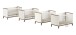 Babybett >Sezane< in Clay/Kiefer Nussbaum, MDF und Kiefer - 145x85x76cm (BxHxT)