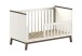Babybett >Sezane< in Clay/Kiefer Nussbaum, MDF und Kiefer - 145x85x76cm (BxHxT)