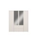 Drehtürenschrank >LISSON< in Sand - 177,5x193,7x60cm (BxHxT)