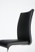 Freischwinger >Muvo I< (1-stk.) 130kg, Edelstahl, Kunstleder schwarz - 43x103x52cm (BxHxT)