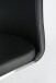 Freischwinger >Muvo I< (1-stk.) 130kg, Edelstahl, Kunstleder schwarz - 43x103x52cm (BxHxT)