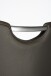 Freischwinger >Kerrin< (1-stk.) 140kg, Edelstahl, Echtleder braun - 45x102x58 (BxHxT)