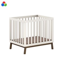 Babybett >Sezane< Kiefer massiv / MDF, 2 Farben zur...