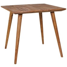 Esstisch >REPA< in Sheesham, Massivholz - 80x76x80cm (BxHxT)