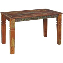 Esstisch >KALKUTTA< in Mango, Massivholz - 120x76x70cm (BxHxT)