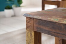 Esstisch >KALKUTTA< in Mango, Massivholz - 120x76x70cm (BxHxT)