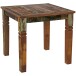 Esstisch >KALKUTTA< in Mango, Massivholz - 80x76x80cm (BxHxT)