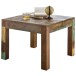 Couchtisch >KALKUTTA< in Mango-Bunt, Massivholz - 60x47x60cm (BxHxT)
