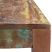 Couchtisch >KALKUTTA< in Mango-Bunt, Massivholz - 60x47x60cm (BxHxT)