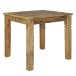 Esstisch >WL5.077< in Mango, Massivholz - 80x76x80cm (BxHxT)