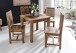 Esstisch >WL5.077< in Mango, Massivholz - 80x76x80cm (BxHxT)