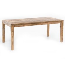 Esstisch >WL5.078< in Mango, Massivholz - 120x76x70cm (BxHxT)