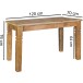 Esstisch >WL5.078< in Mango, Massivholz - 120x76x70cm (BxHxT)