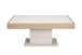 Couchtisch >Garda< mit Schublade, in Cashmere / Eiche Dekor - 110x43x68cm (BxHxT)