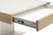 Couchtisch >Garda< mit Schublade, in Cashmere / Eiche Dekor - 110x43x68cm (BxHxT)