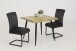 Baumkantentisch >GABI< in Wildeiche Dekor - 90x76x90 (BxHxT)