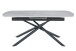 Kulissen-Esstisch >SINTRA< ausziehbar 220cm, Sintered Stone grau - 180/220x76x90cm (BxHxT)