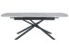 Kulissen-Esstisch >SINTRA< ausziehbar 220cm, Sintered Stone grau - 180/220x76x90cm (BxHxT)