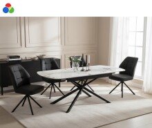 Kulissen-Esstisch >SINTRA< ausziehbar 220cm,...