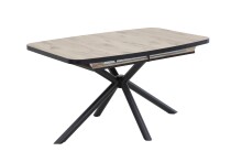 Kulissen-Esstisch >TOKIO< ausziehbar 180cm, Viking Oak Dekor - 140/180x76x90cm (BxHxT)