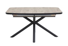 Kulissen-Esstisch >TOKIO< ausziehbar 180cm, Viking Oak Dekor - 140/180x76x90cm (BxHxT)