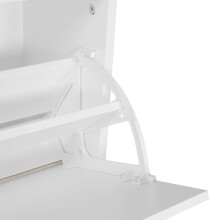 Garderoben-Set >SALERNO< in Weiß - 80x180x27cm (BxHxT)